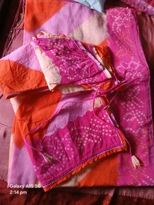 Vibrant Tie-Dye Cotton suit
