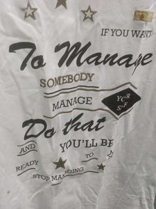 White Graphic T-Shirt