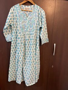 AINA BLUE KURTA 🦋