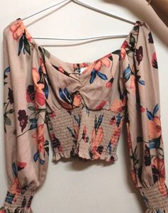 Peach Coloured Top