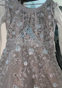 Stunning Embroidered Ethnic Gown