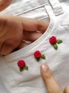 White "Name" Embroidered Sweatshirt
