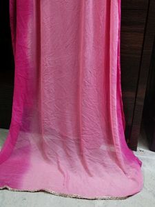 Pink Ombre Dupatta