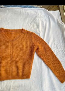 Winter V-Neck Knit Sweater Jumper
