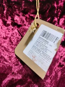 Velvet kurta with Tag