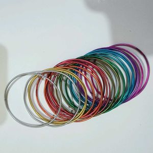 Vibrant Bangle Set - Multi-Color