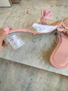 Cute Pink Bow Sandals🩷🌺🌷💗🧚