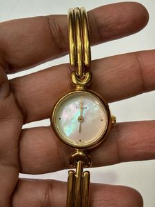 Titan Mother-of-Pearl Dial Bracelet Watch