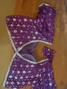 Maroon Lehenga Choli Set