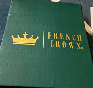 New Box Piece French Crown Striped Men's Shirt