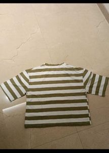 Striped Cotton T-Shirt