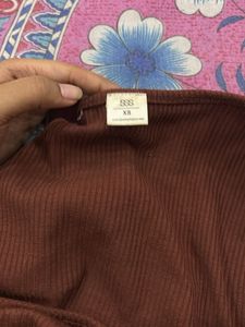 Ribbed Ruched Tank Top