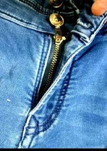 Blue Wash Denim Jeans
