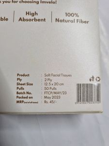 Soft Facial Tissues New