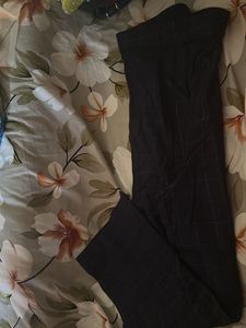 Chic Navy Blue Checked Kurta and pants