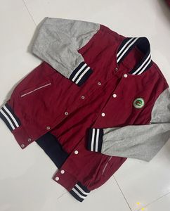 SALEEEE!!!! Varsity Jacket - Maroon & Grey