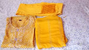 new silk sareewith free kurti set