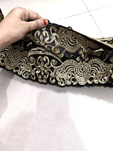 Black lace / border 17 miter