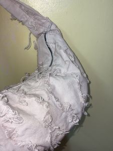 WHITE H&amp;M bag