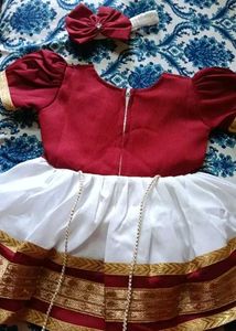 Adorable Baby Girl Dress with Headband