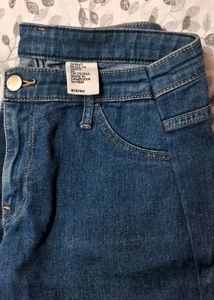 Skinny Regular Waist Ankle Jeans By H&amp;M