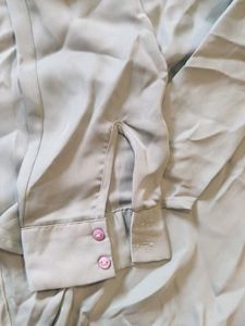 Elegant Sage Green Bow Top