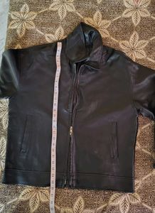 CODE Classic Black Leather Jacket