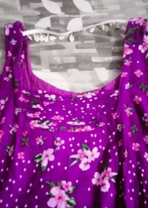 Vibrant Floral Print Kurta Set
