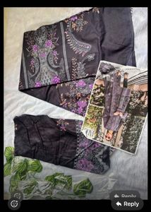 Vibrant Printed Dress Material
