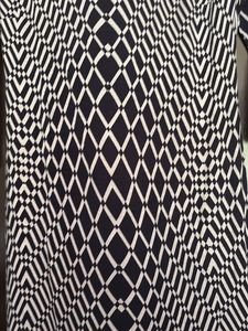 Geometric Print Sheath Dress