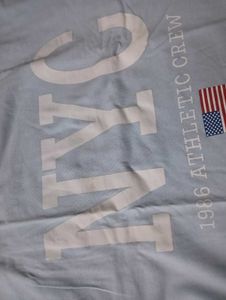 Light Blue NYC Athletic Crew T-Shirt