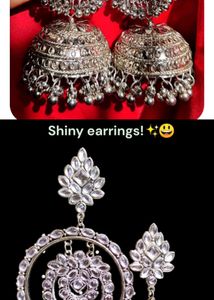 combo 2 Ethnic Jhumka Earrings