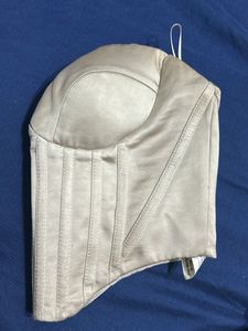 Zara champagneWhite Padded Corset