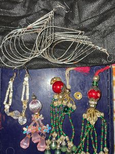 Boho Beaded Tassel Earrings