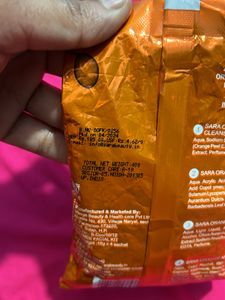 Sara Orange Facial Kit