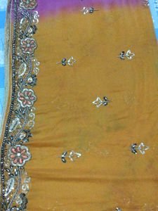 Embellished Ombre Saree