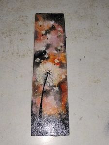 Handmade Watercolor Dandelion Art