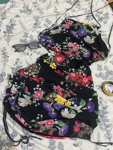 Chic Floral Print Dress