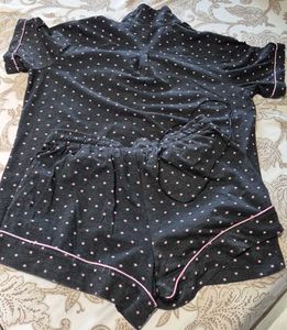 Cute Star Print Shorts Set