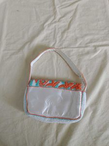 Beaded Starfish Clutch Bag
