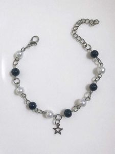 Handmade Beaded Flower Bracelet
