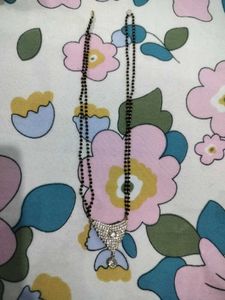 Sparkling Mangalsutra Pendant Necklace