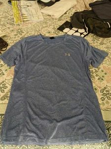 Under Armour Blue Athletic T-Shirt