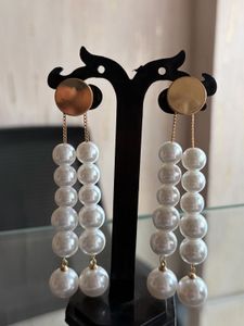 Elegant Pearl Drop Earrings