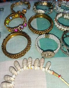 Assorted Bracelets and Watch