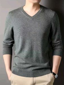 Esprit Men's Dark Grey Crew Neck Sweater