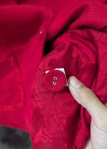 Imported Dark red chinese jacket 🎀