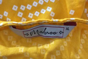 Yellow Printed Top(Women’s)