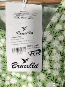 Green Printed Casual Top (Women)