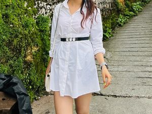 White Shirt Dress